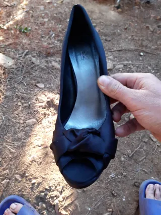 Zapatos de tacón negros