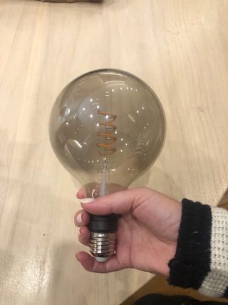 Bombilla LED Decorativa Cálida Transparente