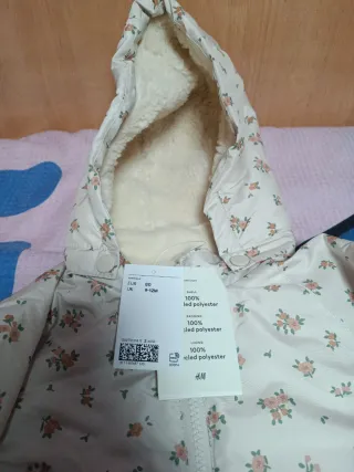 Buzón bebé 9/12 meses floral