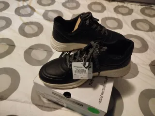 Zapatillas Skechers Mujer Arch Comfort Negras