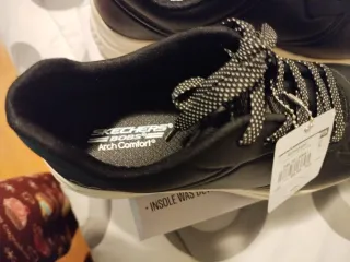 Zapatillas Skechers Mujer Arch Comfort Negras