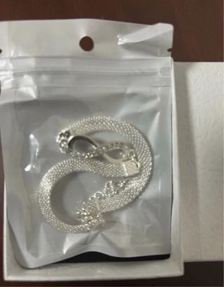 Pulsera Infinito color plata