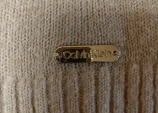 Suéter Calvin Klein Beige Talla M