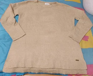 Suéter Calvin Klein Beige Talla M