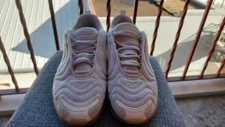 Zapatillas Nike Air Max 720 Beige/Blanco Talla 42.