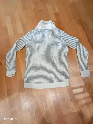 Jersey H&M rayas cuello alto Talla XL