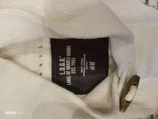 Jersey H&M rayas cuello alto Talla XL