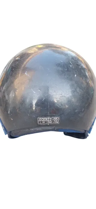 Casco scooter nero