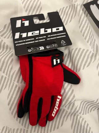 Guantes moto niño Hebo