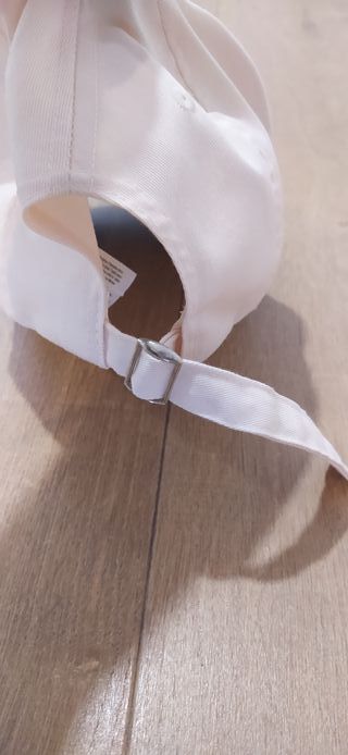 Gorra Los Angeles unisex blanca y azul