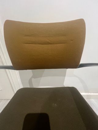 2 Sillas Oficina Metal y Tela Cómodas