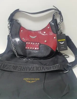 Bolso Zadig&Voltaire Negro y Rojo