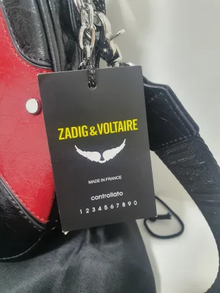Bolso Zadig&Voltaire Negro y Rojo