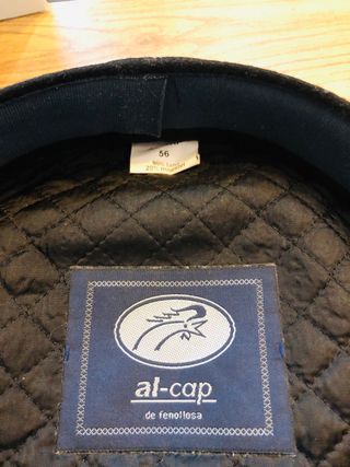 Gorra tipo marinero negra