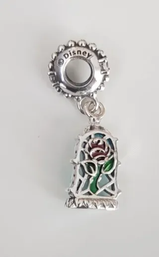 Charm Pandora Rosa Encantada de Disney