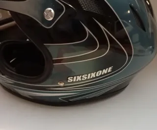 Casco Sixsixone da cross tg.S
