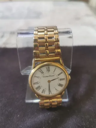 Reloj Christian Duvenet Suizo Dorado