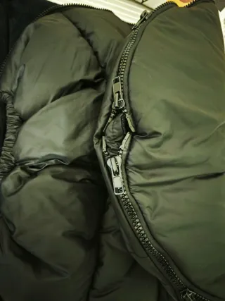 Saco de silla de paseo negro Cotton moose