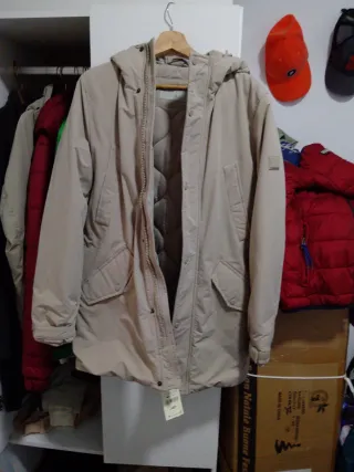 Parka Shaw Álvaro morenoTalla XS Beige