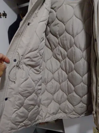 Parka Shaw Álvaro morenoTalla XS Beige