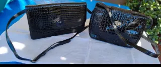 Borse pelle n.2 stampa cocco