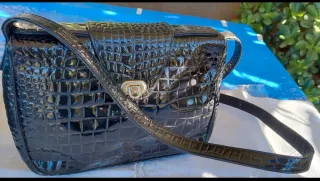 Borse pelle n.2 stampa cocco