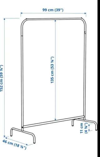 Perchero/ Burro Mulig Ikea