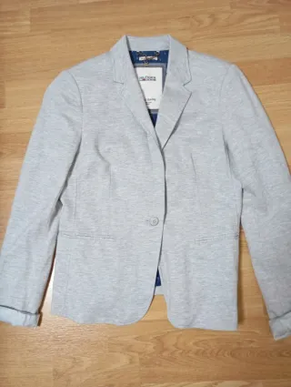Chaqueta Tommy Hilfiger Gris Talla Chica