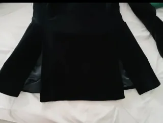 Blazer Terciopelo Cortefiel azul marino