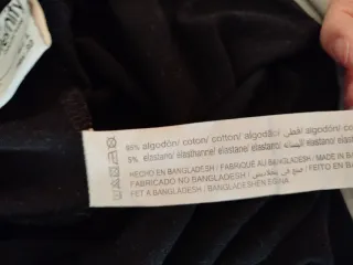 Vestido premamá negro