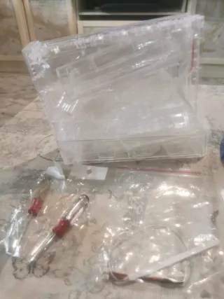 Carcasa Cristal consola Nintendo Wii