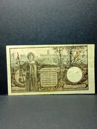 5 Lire Biglietto di Stato 1904 Serie Bassa 151