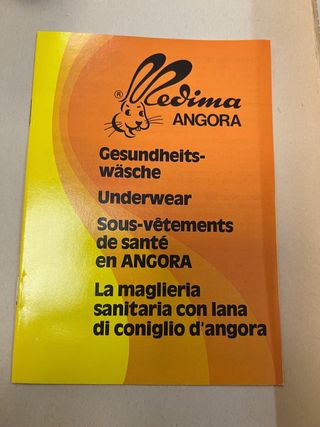Maglia interna lana angora Medima L