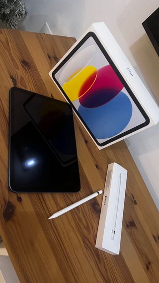 iPad 10ª Gen + Apple Pencil + Funda