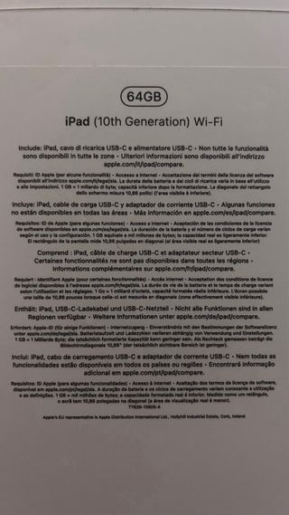 iPad 10ª Gen + Apple Pencil + Funda