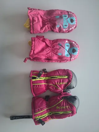 Pack 2 pares guantes 3 y 4 años
