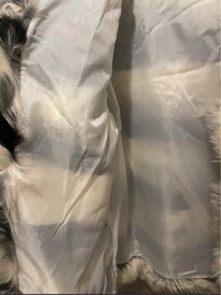 Eco pelliccia pelo lungo soffice tg.S/M