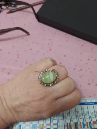 Anello vintage agata