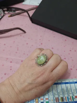 Anello vintage agata