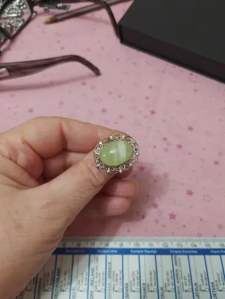 Anello vintage agata