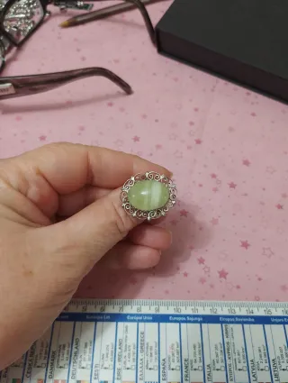 Anello vintage agata