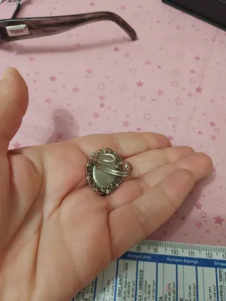 Anello vintage agata