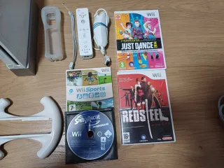 Console Nintendo Wii Bianca + Accessori e Giochi