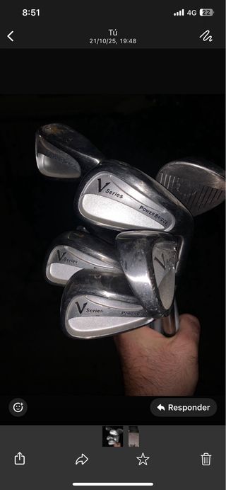 Juego Palos Golf V Series