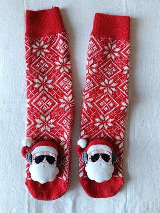 Calzini da pavimento natalizi spiritosi