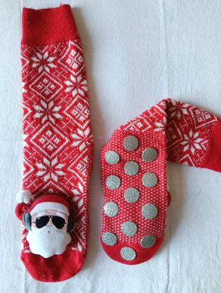 Calzini da pavimento natalizi spiritosi