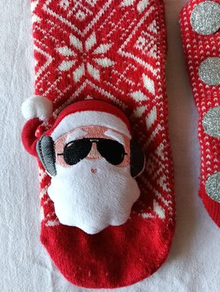 Calzini da pavimento natalizi spiritosi