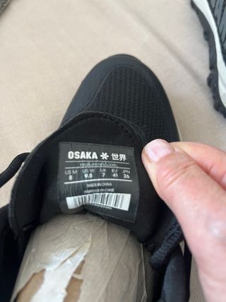 Zapatillas Osaka Padel Mujer Negras talla 41