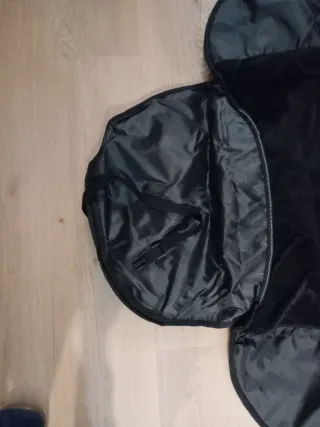 Manta para moto/scooter negra.