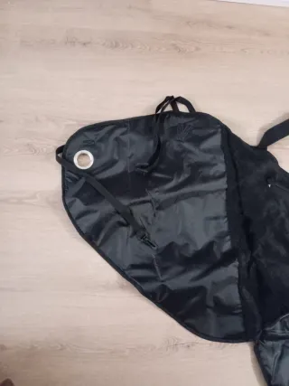 Manta para moto/scooter negra.